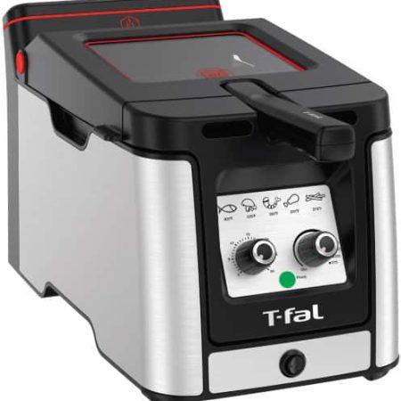 T-fal Odorless Deep Fryer, Stainless Steel, 3.5-L