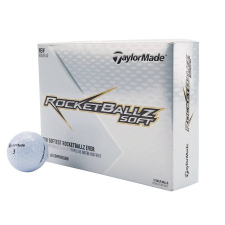 TaylorMade Rocketballz Soft Golf Balls, 12-pk, White