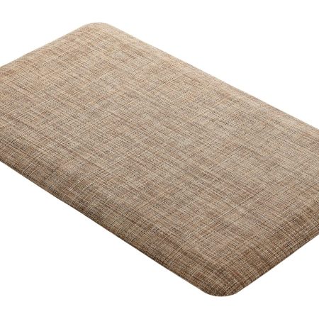 CANVAS Textilene Anti Fatigue Indoor Comfort Floor Mat, Beige, 18-in x 30-in