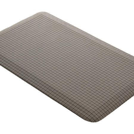 CANVAS Textilene Anti Fatigue Indoor Comfort Floor Mat, Black & Grey Checkered, 18-in x 30-in