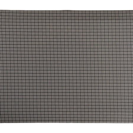 CANVAS Textilene Anti Fatigue Indoor Comfort Floor Mat, Black & Grey Checkered, 18-in x 30-in