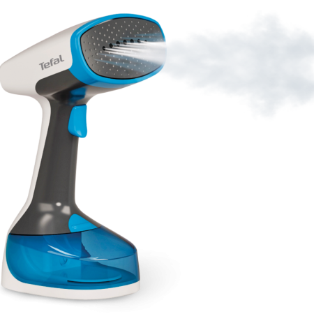 T-fal 1110W Handheld Clothes Steamer, 5 Minutes of Continuous Steam, 45 Second Heat Up