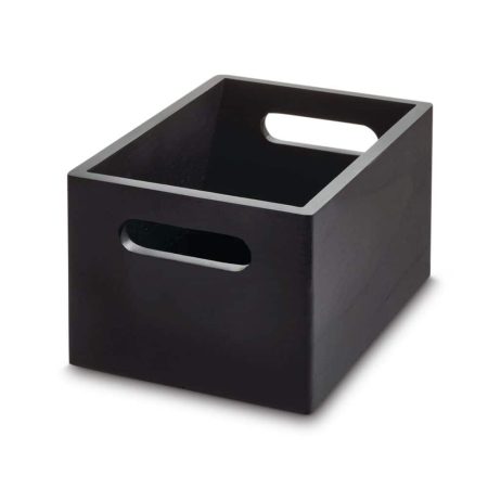 The Home Edit by iDESIGN Narrow Wood Organizing Storage Bin, 5.62-L