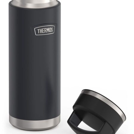 Thermos Icon™ Vacuum Insulated Stainless Steel Portable Travel Hydration Bottle with Screw Top, Granite, 24-oz