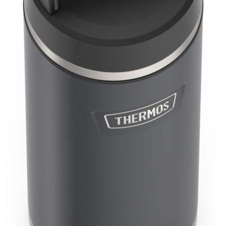 Thermos Icon™ Vacuum Insulated Stainless Steel Portable Travel Hydration Bottle with Screw Top, Granite, 24-oz