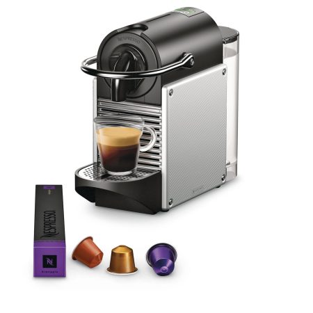 Nespresso Pixie Espresso Machine by De'Longhi, Aluminum