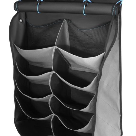 Thule Shoe Organizer, Foldable Storage w/ Buit-in Handle, Black/Grey