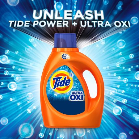 Tide Ultra Oxi Liquid Laundry Detergent, 59 loads, 2.72 L