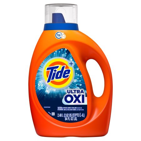 Tide Ultra Oxi Liquid Laundry Detergent, 59 loads, 2.72 L