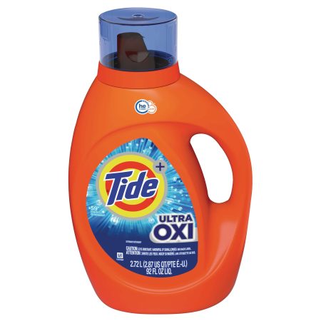 Tide Ultra Oxi Liquid Laundry Detergent, 59 loads, 2.72 L