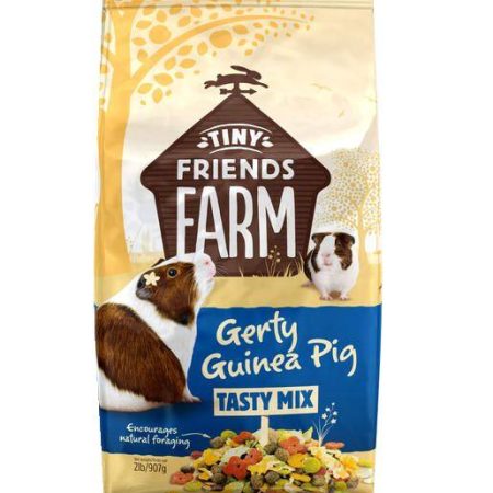 Tiny Friends Farm Gerty Guinea Pig Tasty Mix Food, 907-g