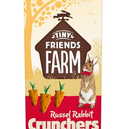 Tiny Friends Farm Russel Rabbit Crunchers, 120-g