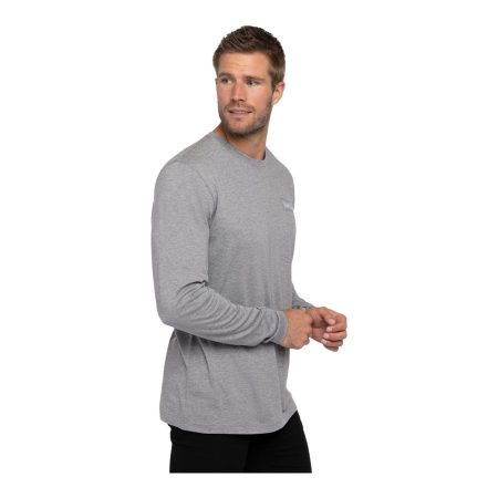 TravisMathew Men's Lookout Point Long Sleeve T Shirt