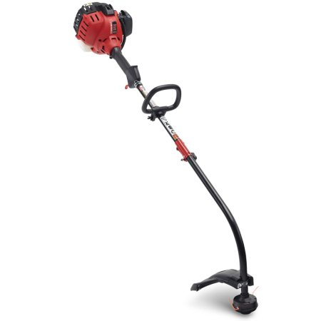 Troy-Bilt TB21EC 27cc 2-Cycle Curved Shaft Gas String Grass Trimmer Edger Capable 16-in