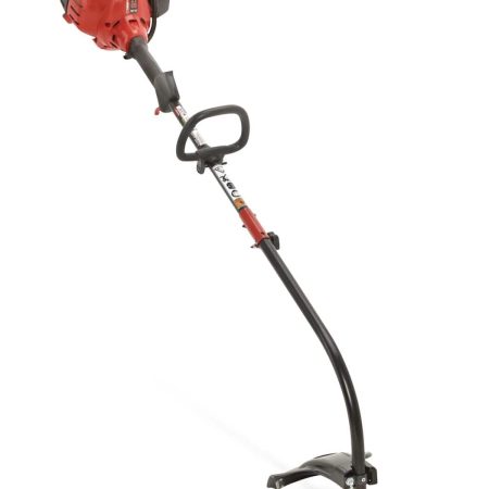 Troy-Bilt TB21EC 27cc 2-Cycle Curved Shaft Gas String Grass Trimmer Edger Capable 16-in