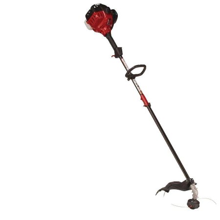 Troy-Bilt 27cc Gas 2-Cycle Straight Shaft Grass Trimmer with Edger Capable, 17-in