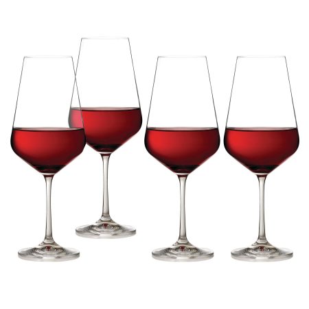 Trudeau Stemmed Wine Glasses, 4-pk