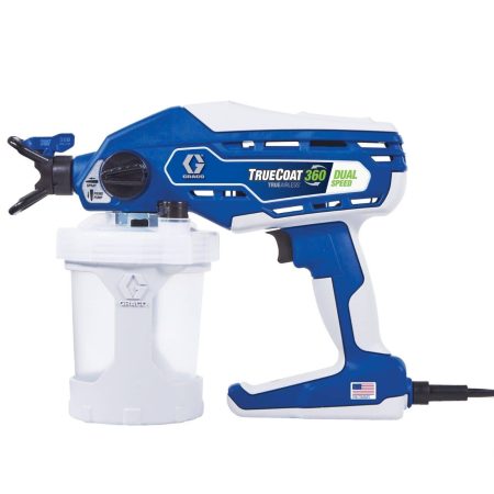 Graco TrueCoat 360 Cordless Connect Paint Sprayer with Multi-Directional Spray, Blue