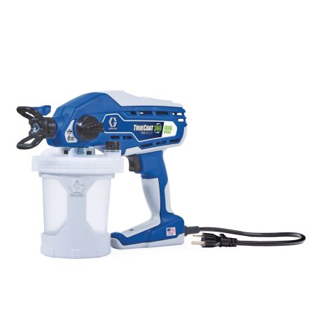 Graco TrueCoat 360 Cordless Connect Paint Sprayer with Multi-Directional Spray, Blue