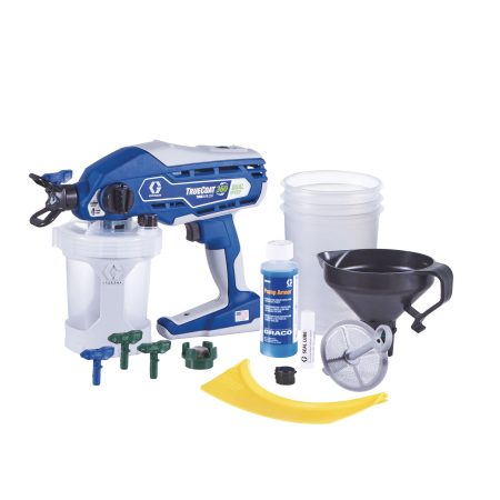 Graco TrueCoat 360 Cordless Connect Paint Sprayer with Multi-Directional Spray, Blue