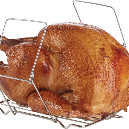 Non-Stick Stainless Steel Turkey Lifter, 11.4 x 8.46 x 0.78-in