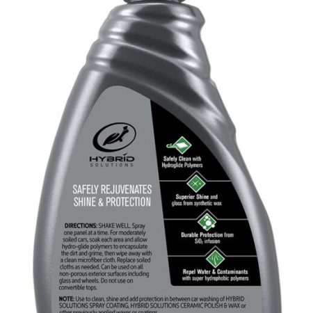 Turtle Wax Hybrid Solutions 3-in-1 Car Ceramic Detailer Spray, 946-mL