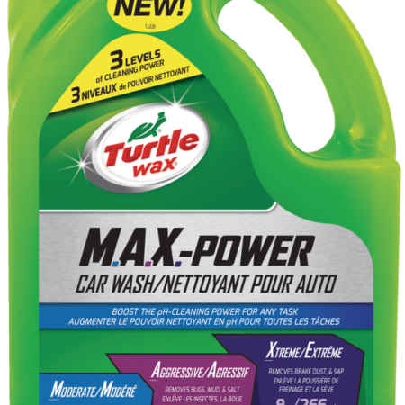 Turtle Wax Max Power Car Wash, 2.95-L