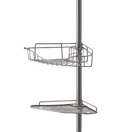 Type A 4-ShelvesRust-Resistant Adjustable Tension Pole Shower Caddy