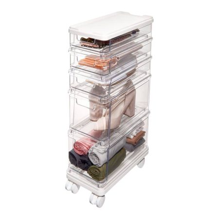 Type A 5-Drawer Storage Tower Organizer