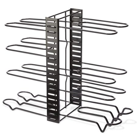 type A Perspective Adjustable Cookware Organizer, Black