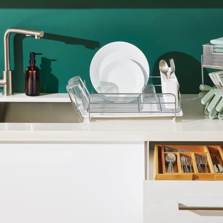 Type A Alpha Under-Sink Metal Storage Organizer Rack/Stand with Pull-Out Basket Drawers