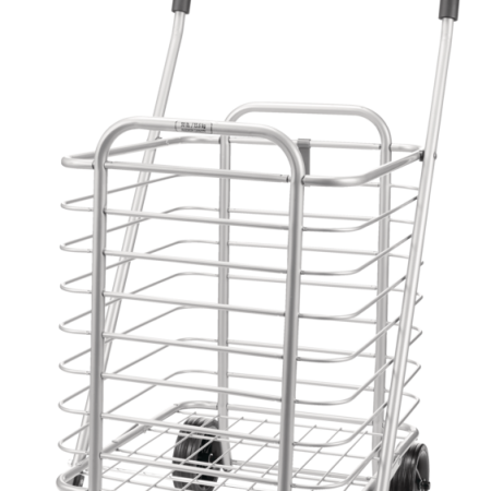 type A Aluminum Shopping Cart, 17 x 5.5 x 40.25-in, 30-lb