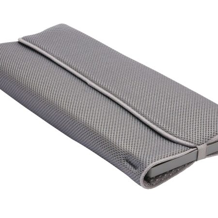 Type A Comfort Absorbent Folding Microfibre Dish Drying Mat & Draining Rack, Grey, 20 x 16-in