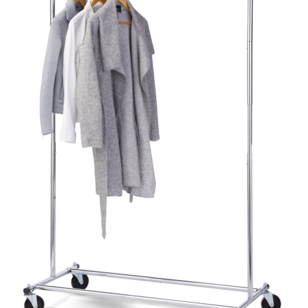 type A Radiant Commercial Adjustable Freestanding Clothing Rack