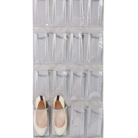 type A Ease Over-the-Door 20-Pocket Hanging Shoe Organizer