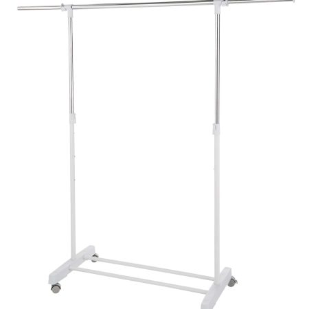 type A Prima Freestanding Adjustable Clothing Rack with Tool-Free Assembly