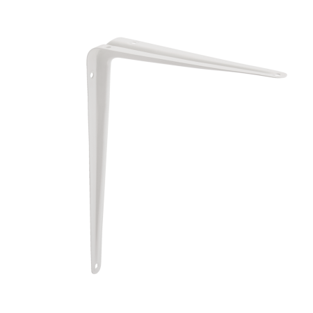 type A Light-Duty Shelf Bracket, White, 14 x 16-in