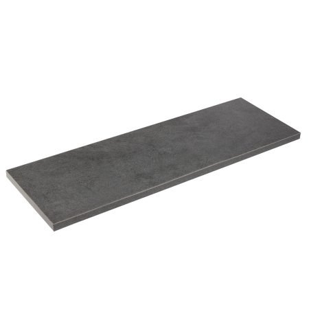 type A Floating Wall Shelf Board, Black Slate, 16 x 35-in