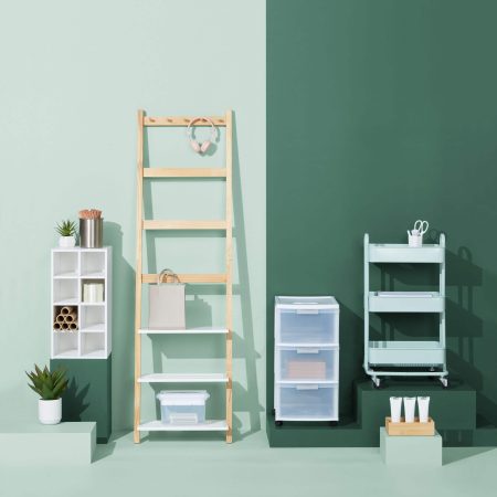 type A Stack Modular Divided Organizer, White