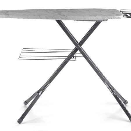 type A Adjustable Wide Quad Leg Ironing Board, 48.5-in x 18-in x 37.8-in