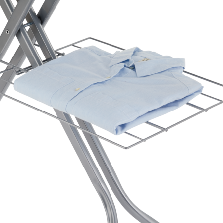 type A Adjustable Wide Quad Leg Ironing Board, 48.5-in x 18-in x 37.8-in