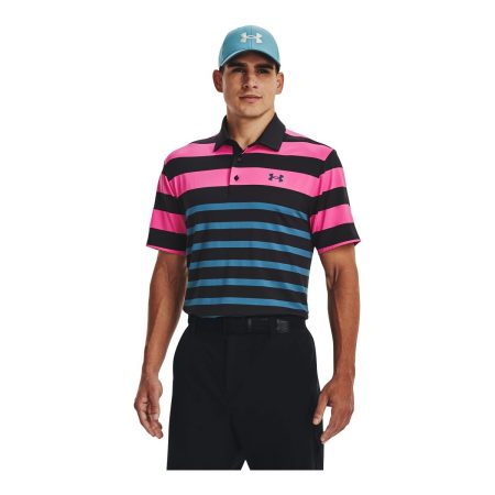 Under Armour Men's Playoff Polo 3.0 Stripe Polo T Shirt