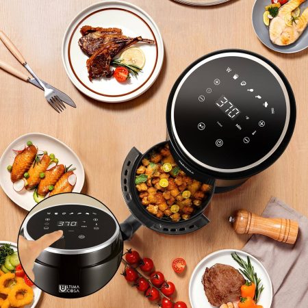 Ultima Cosa 6+1 Preset Mode Air Fryer with Digital Touchscreen, 1.5-L