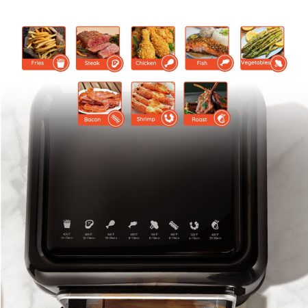 Ultima Cosa Digital Air Fryer Over, 11.8-L, Black