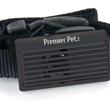 Premier Pet Ultrasonic Dog Bark Control Collar, Water-Resistant and Adjustable