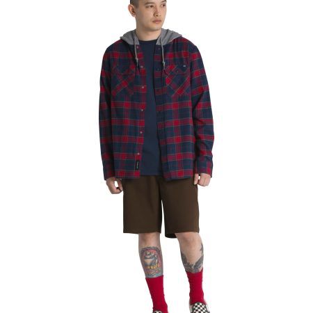 Vans Men's Parkway II Hooded Flannel Top