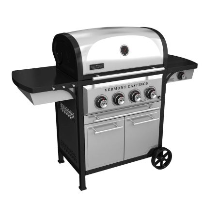 Vermont Castings Vanguard XE 4-Burner Stainless Steel Convertible Propane Gas BBQ Grill