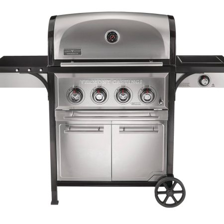 Vermont Castings Vanguard XE 4-Burner Stainless Steel Convertible Propane Gas BBQ Grill