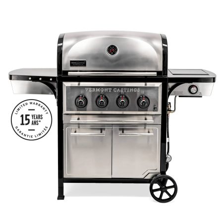 Vermont Castings Vanguard XE 4-Burner Stainless Steel Convertible Propane Gas BBQ Grill