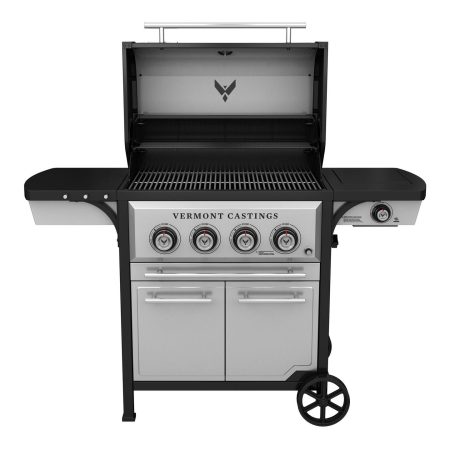 Vermont Castings Vanguard XE 4-Burner Stainless Steel Convertible Propane Gas BBQ Grill